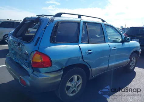 2004 Hyundai Santa Fe from USA, damaged, VIN KM8SB12B84U677329